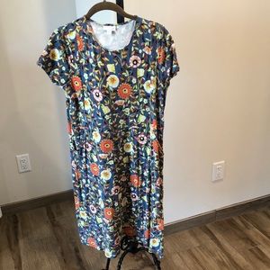J Jill dress with pockets! Size small
